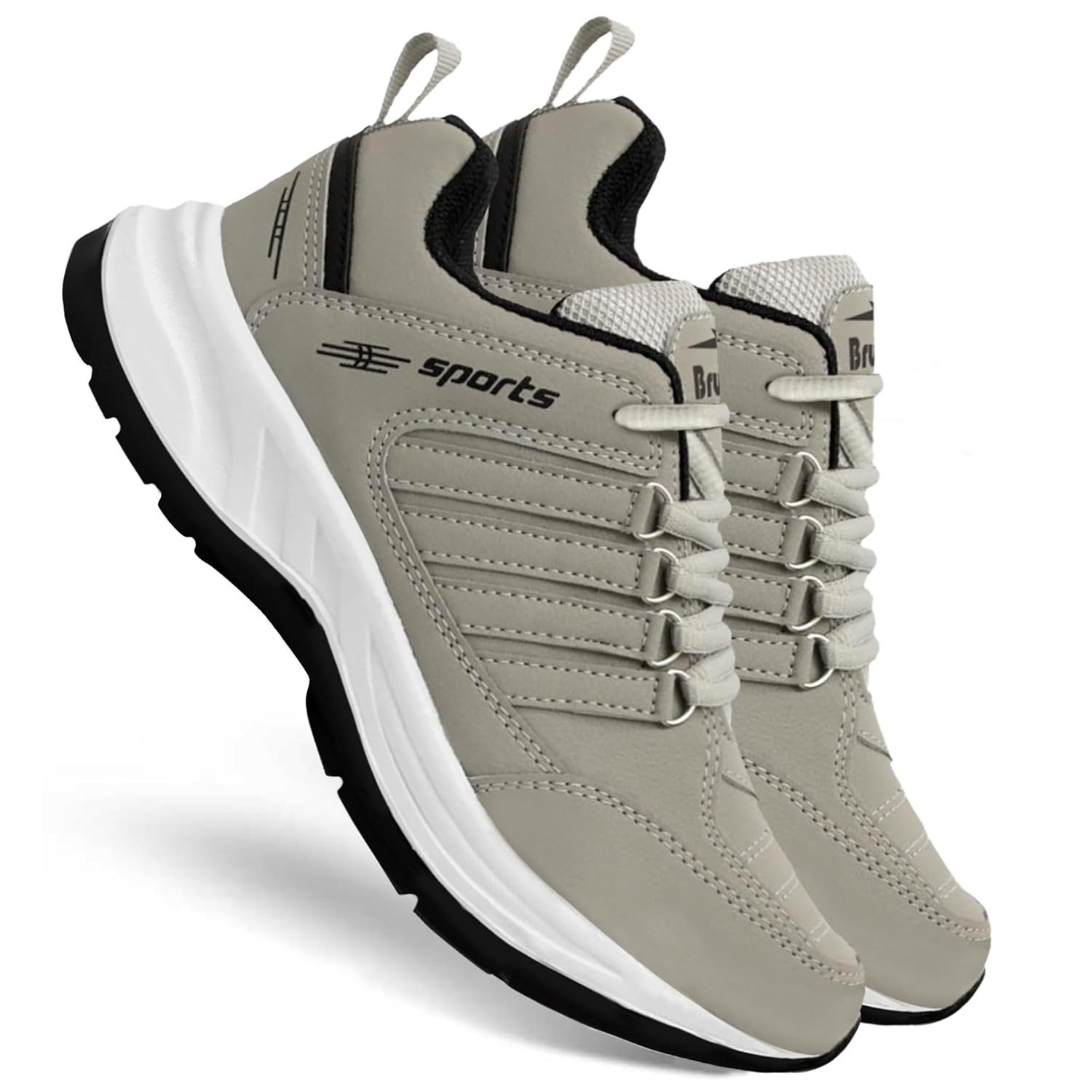 Men’s eva lite sport shoes running shoes for men- beige
