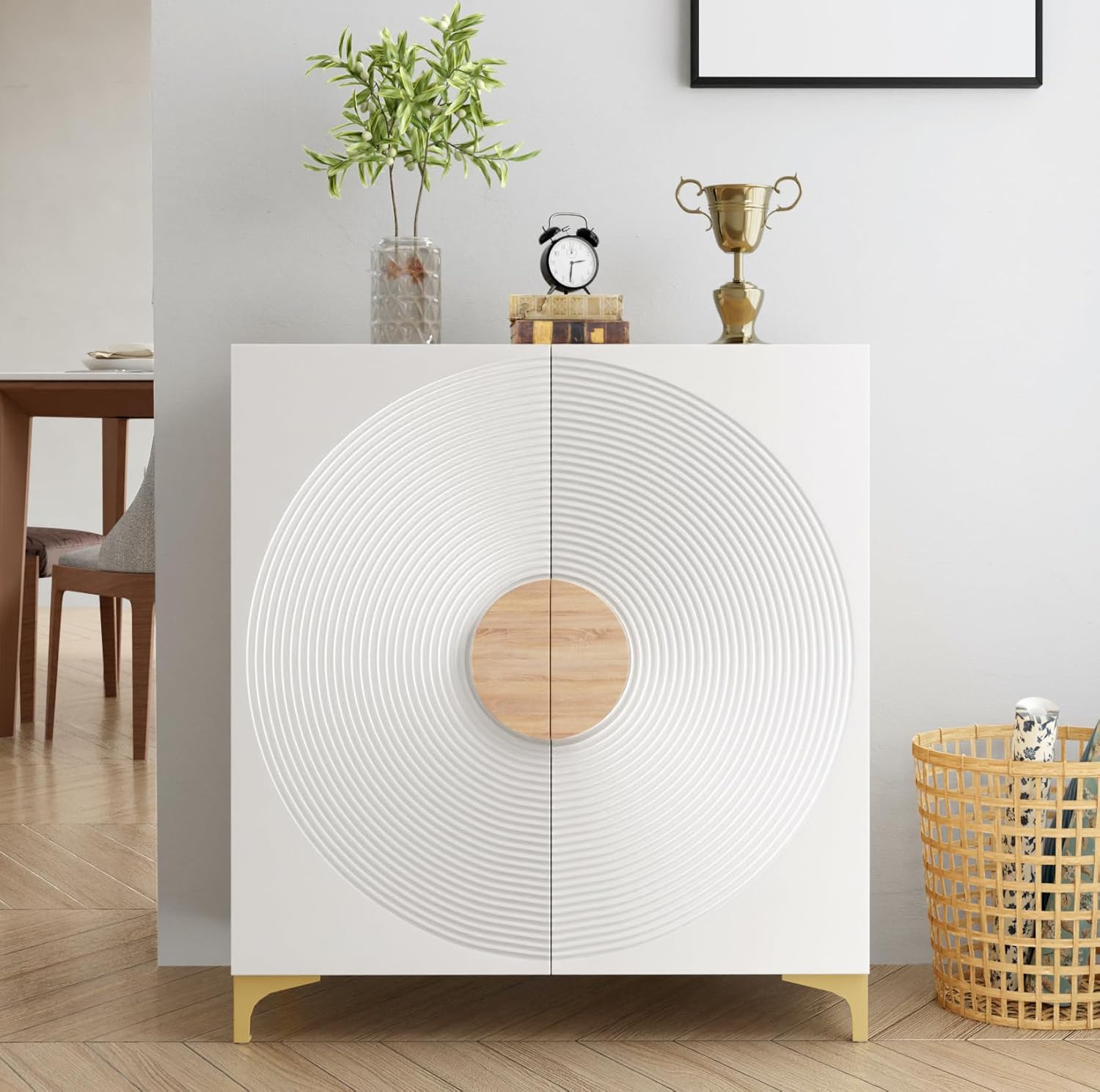 Rocco engineered wood xylo premium shoe cabinet/shoe rack for 16 pairs, white