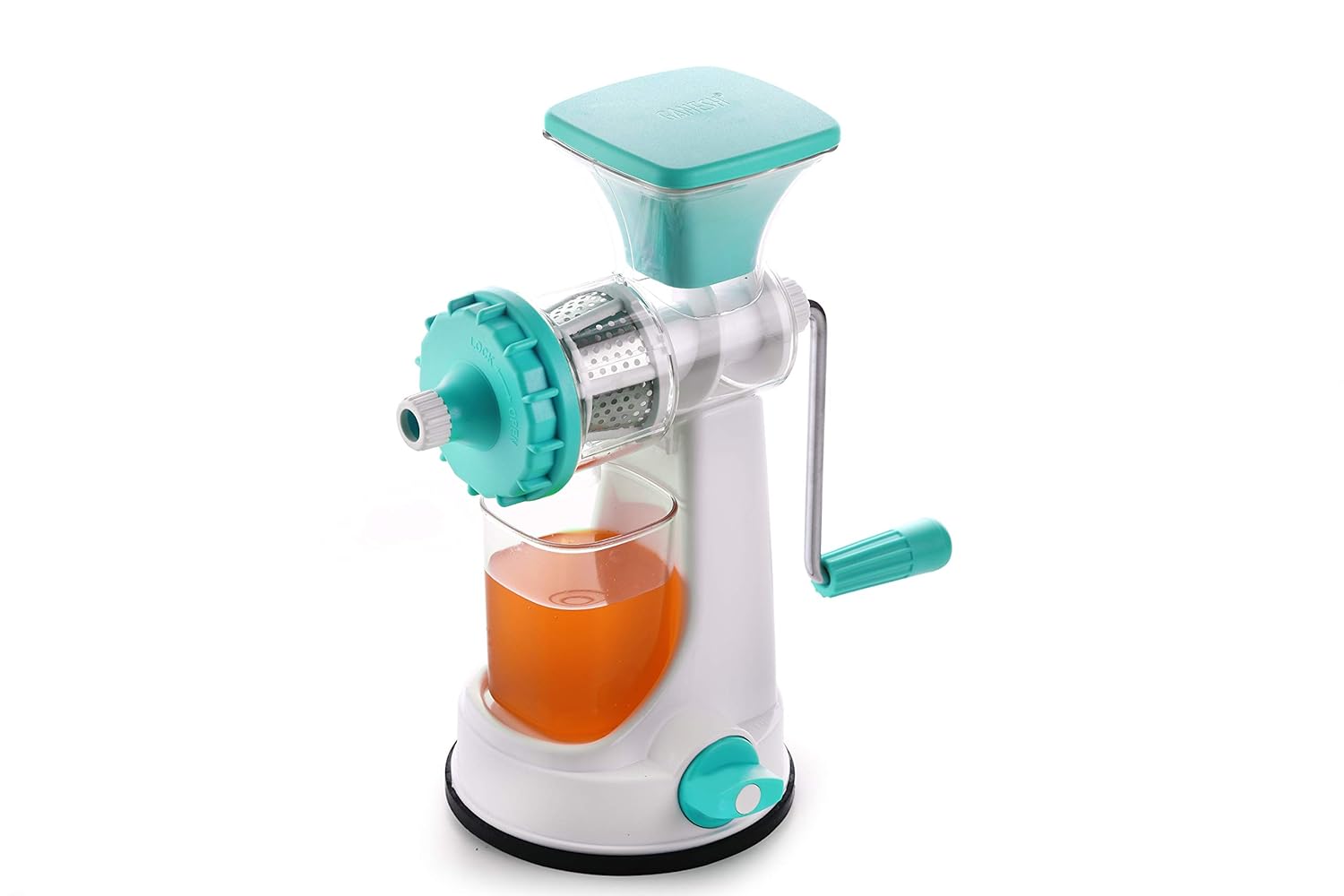 Ganesh fruit & vegetable steel handle juicer, blue