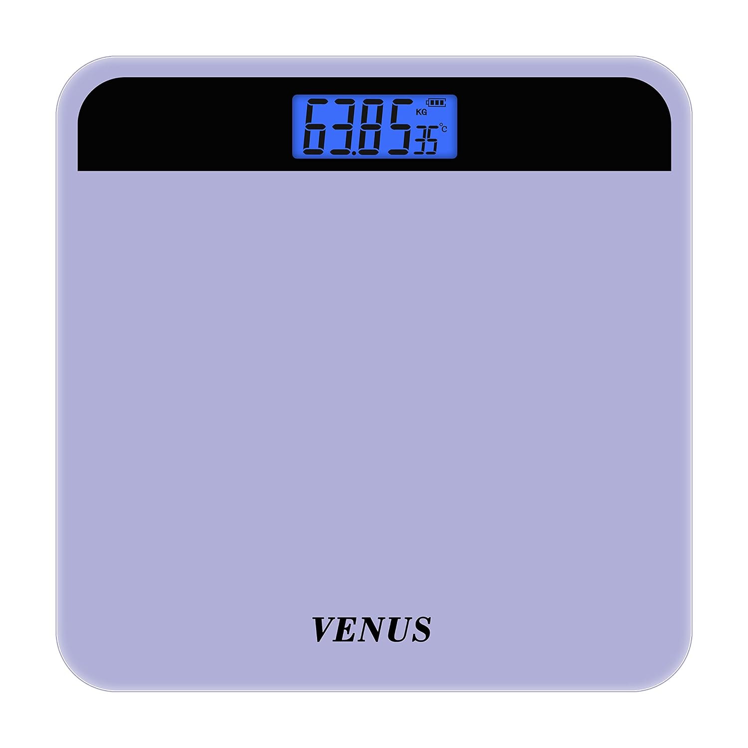 Venus (india) electronic digital personal bathroom weight machine for bodyweight upto 180 kg weighing scale with 24 months warranty