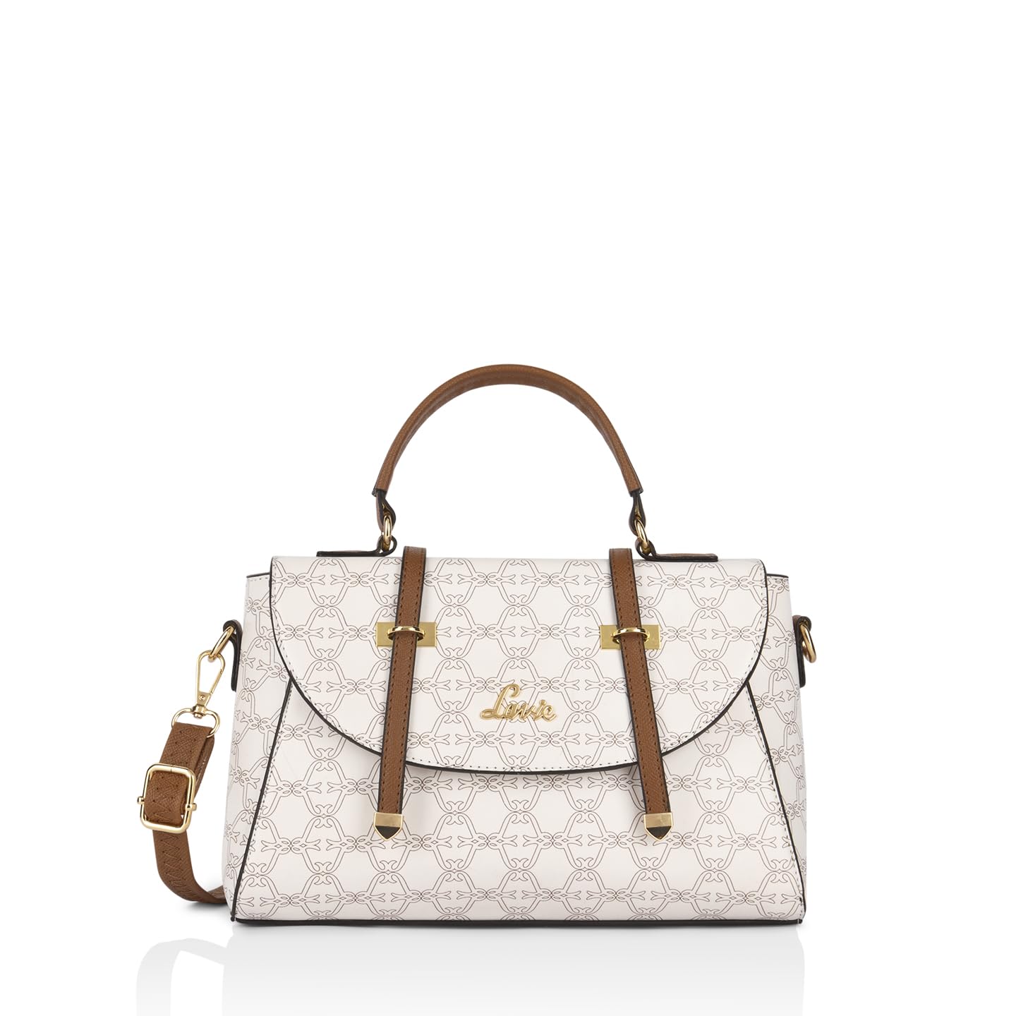 Lavie women’s mono beech flap satchel bag for women | satchel handbag for work |ladies purse | stylish shoulder bag | gift for women